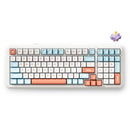 MCHOSE K99 V2 RGB Tri-Mode Hot-Swappable Mechanical Keyboard (Horizon Orange) (Hyacinth Purple Switch)