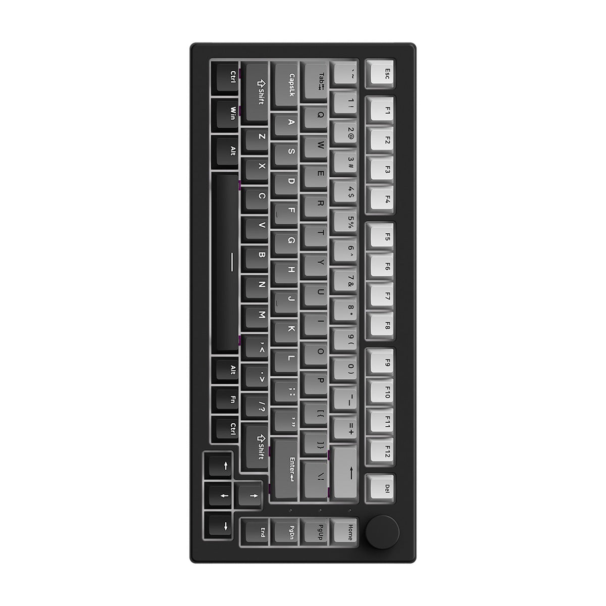 Akko 5075 V3 Multi-Mode RGB Hot-Swappable Mechanical Keyboard (Gradient Black)
