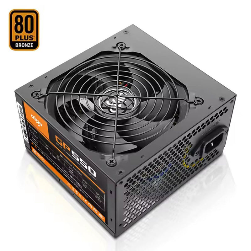 Aigo G5 HJ Plus GP550 550W 80+ Bronze Intel ATX 12V Switch Power Supply
