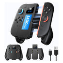 Transnovo 1400mAh Charging Grip for Nintendo Switch 2 (Black) (NS2-CG08)

