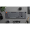 Keychron K17 Max QMK White Backlight Wireless Custom Mechanical Keyboard (Low Profile Gateron Mechanical Brown Switch) (K17M-A3)
