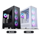 Phanteks Eclipse G400A Tempered Glass Mid-Tower Case (Black, White)