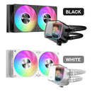 Sama L70 240mm AIO ARGB Liquid CPU Cooler with Infinity Mirror Effect | DataBlitz