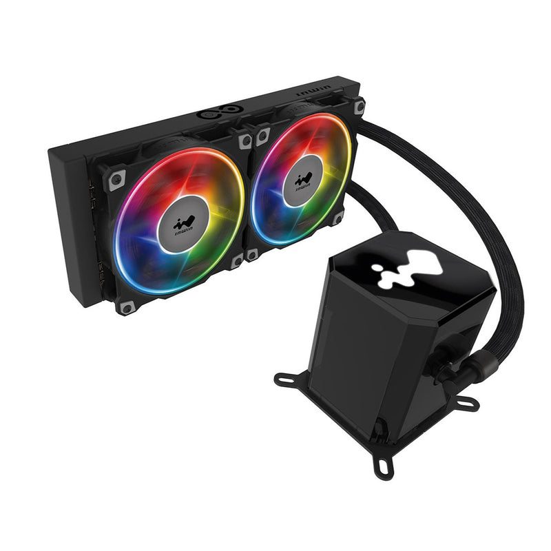 InWin SR24 240MM ARGB AIO Twin Turbine Liquid CPU Radiator Cooler