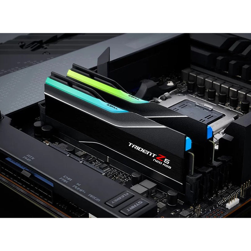 G.Skill Trident Z5 Neo RGB 64GB (2x32GB) DDR5 6000 MT/s CL30-40-40-96 1.40V AMD EXPO Desktop Memory