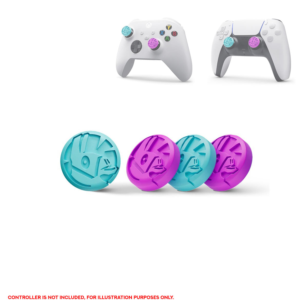 SteelSeries Kontrolfreek No-Slip Thumb Grips Fortnite Supply Llama Edition
