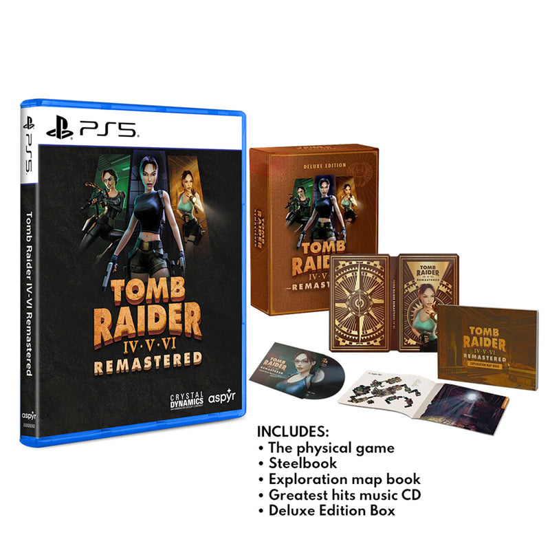 PS5 Tomb Raider IV-V-VI Remastered Deluxe Edition (Eng/EU)