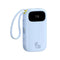 Baseus EnerFill FC31 Qpow 3 Digital Display Power Bank with Built-in USB-C + iP Cable 20000mAh 45W