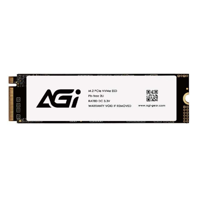 AGI AI298 512GB M.2 PCIe NVMe Gen 3x4 3000MB/s Read/1400MB/s Write Internal SSD (AGI512GIMAI298-CB)
