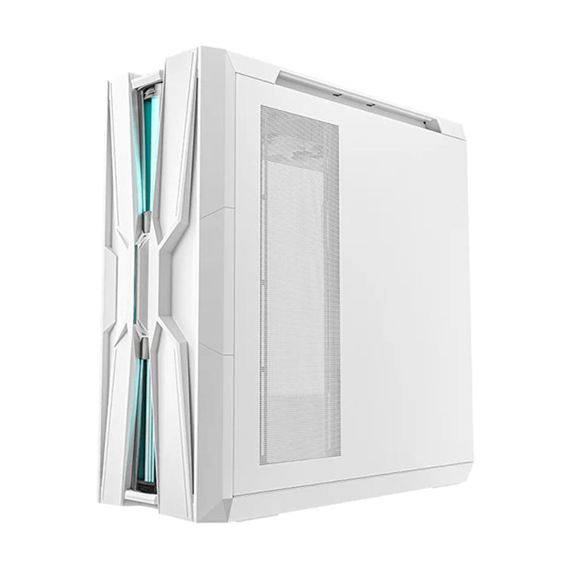 DeepCool Genome III Full-Tower Premium Case with Integrated Liquid Cooling (Black, White) (R-GENOME-BKALA3-G-3, R-GENOME-WHALA3-G-3)