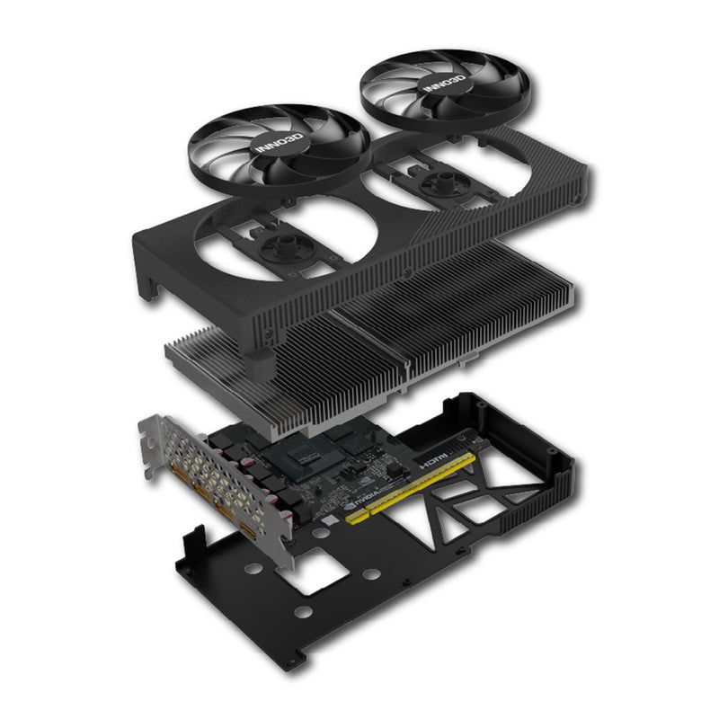 INNO3D GeForce RTX 5060 Twin X2 8GB GDDR7 Graphics Card (N50602-08D7-195071N)