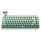 Ajazz 308I 84-Keys Bluetooth Wireless Membrane Keyboard (Milk Green)