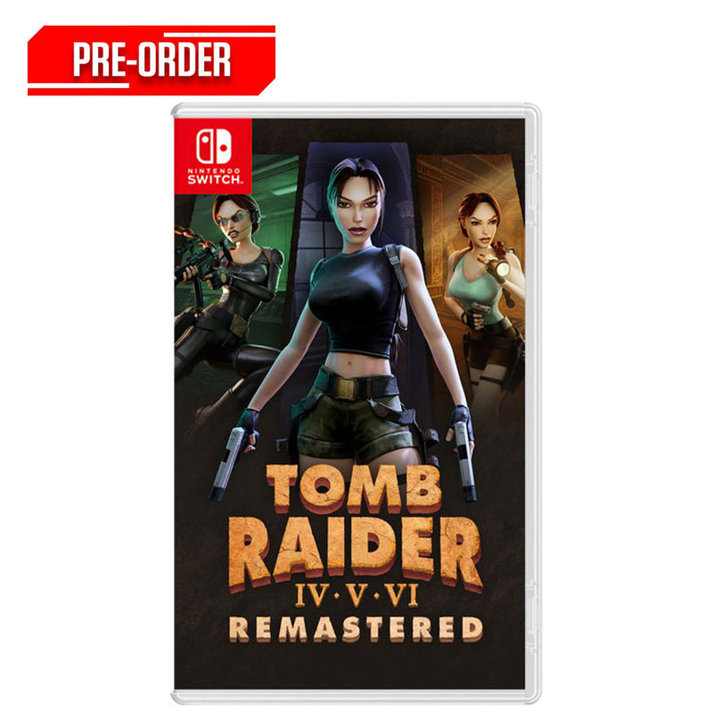 Tomb Raider IV-VI Remastered Starring Lara Croft | DataBlitz