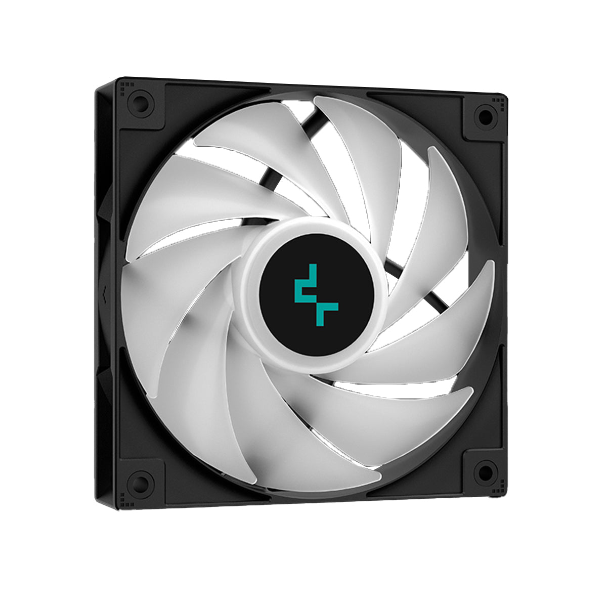 Deepcool AG400 Digital ARGB Single Tower CPU Cooler With A Temperature Display 