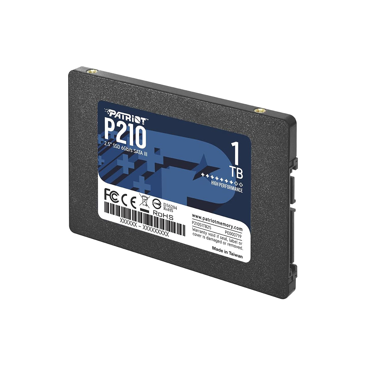Patriot P210 2.5" SSD SATA III | DataBlitz