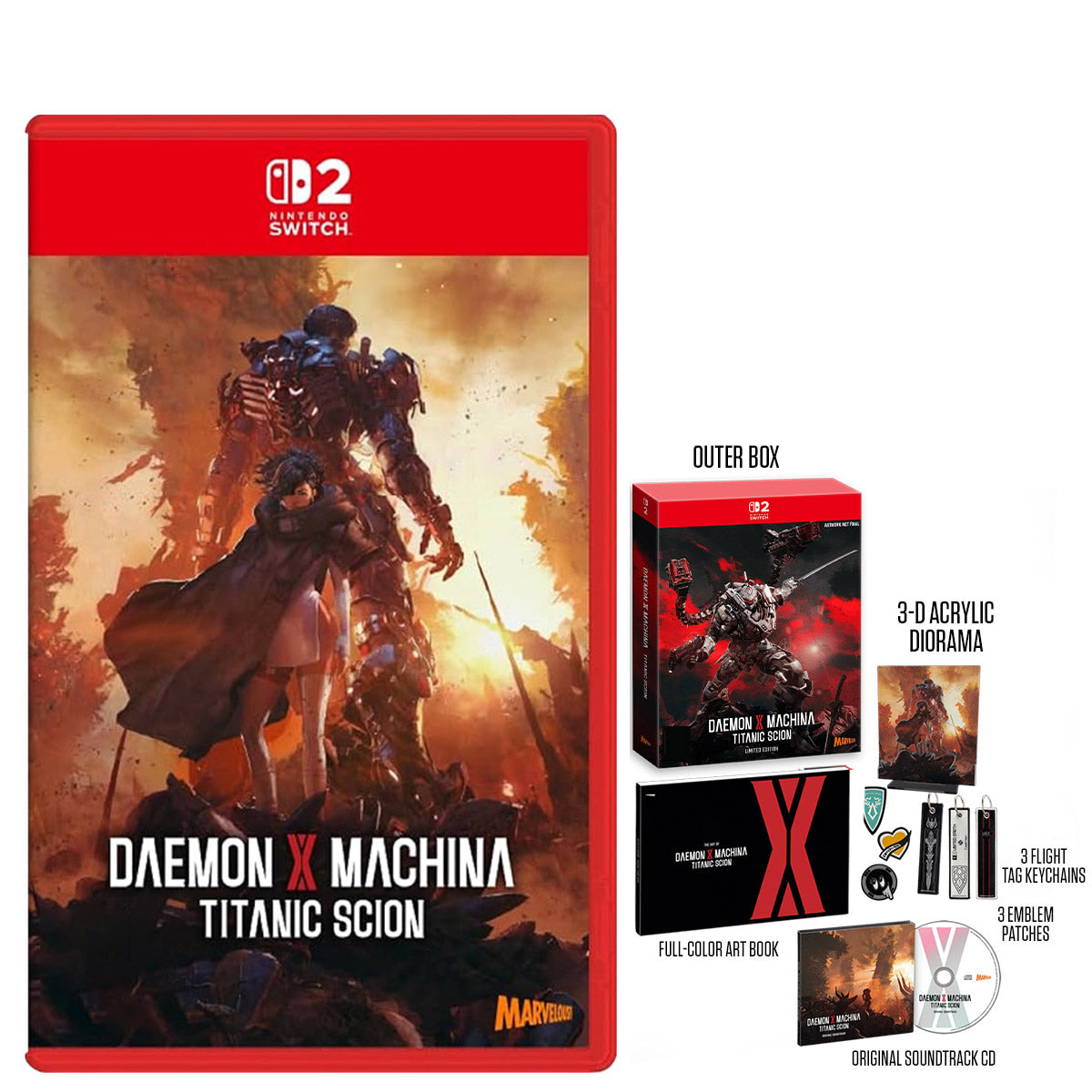 Nintendo Switch 2 Daemon X Machina Titanic Scion Limited Edition (US)