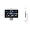 Samsung M9 M90SF LS32FM902SEXXP 32" 4K (3840x2160) 165Hz 0.03ms GTG OLED Vision AI Smart Monitor with Tilt, Pivot & Height Adjustmen (Eclipse Silver)