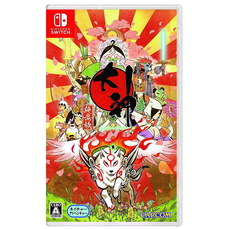 Nintendo Switch Okami HD Includes English Subtitle (Jpn)