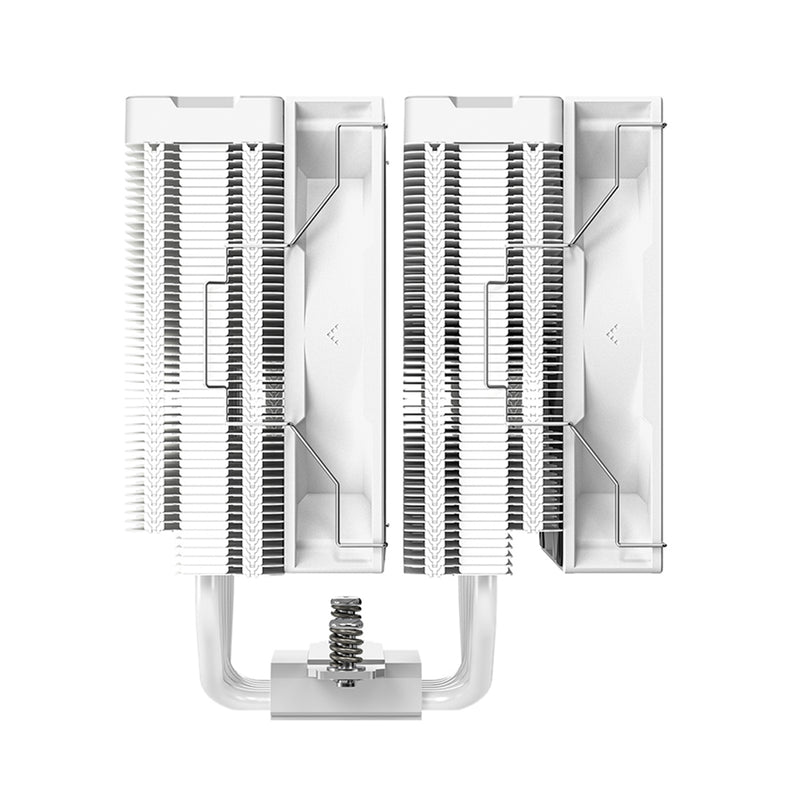 Deepcool AG620 Digital WH ARGB Dual-Tower CPU Cooler With A Temperature Display (White)