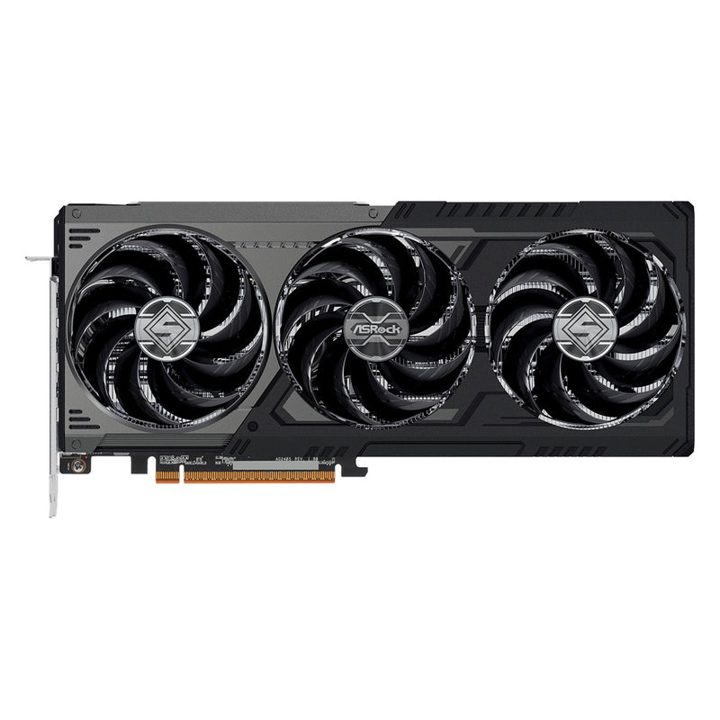 ASRock AMD Radeon RX 9070 XT Steel Legend Dark 16GB GDDR6 Graphics Card