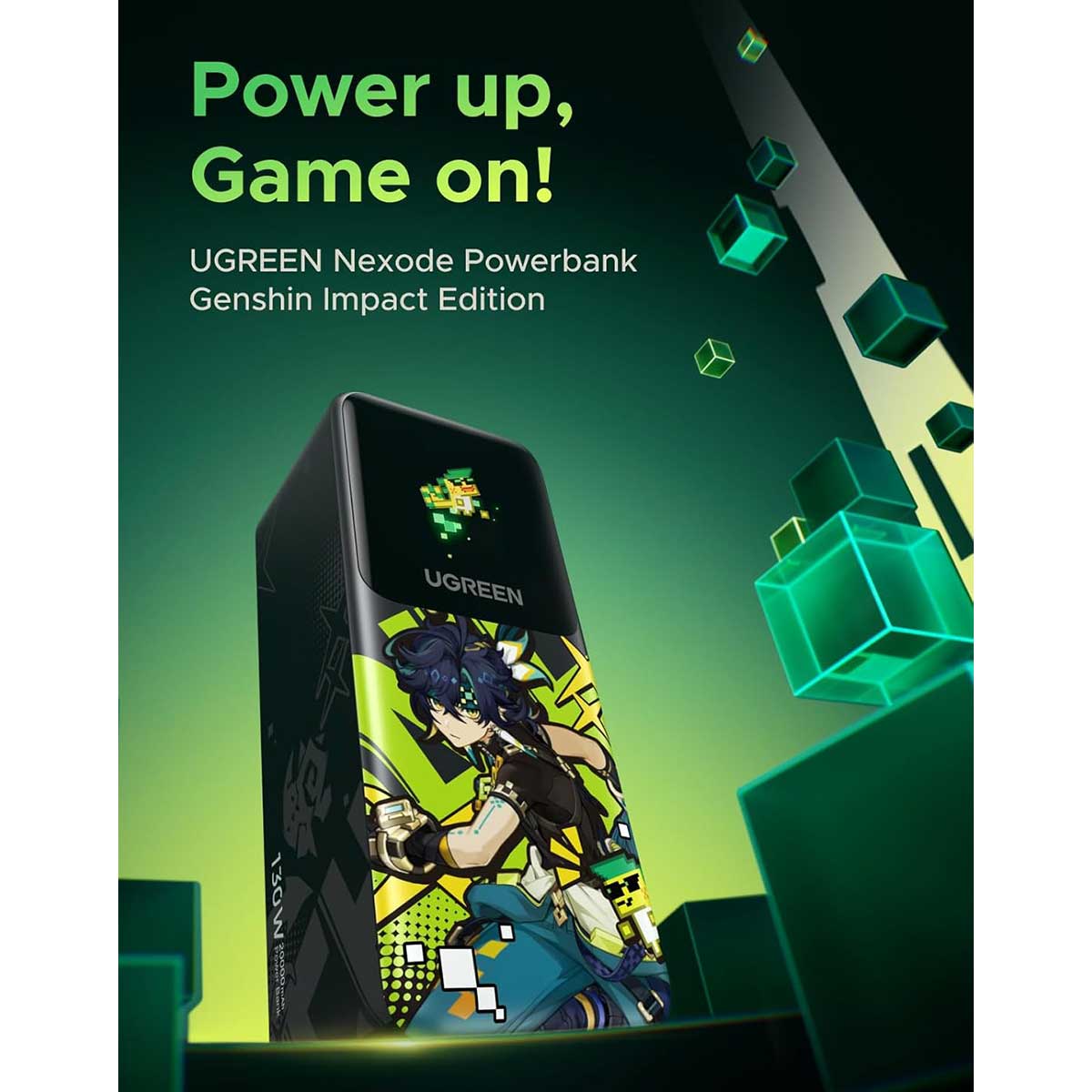 Ugreen Nexode 20000mAh 130W Fast Charging Power Bank Genshin Impact Ed. (PB721/35524GI)