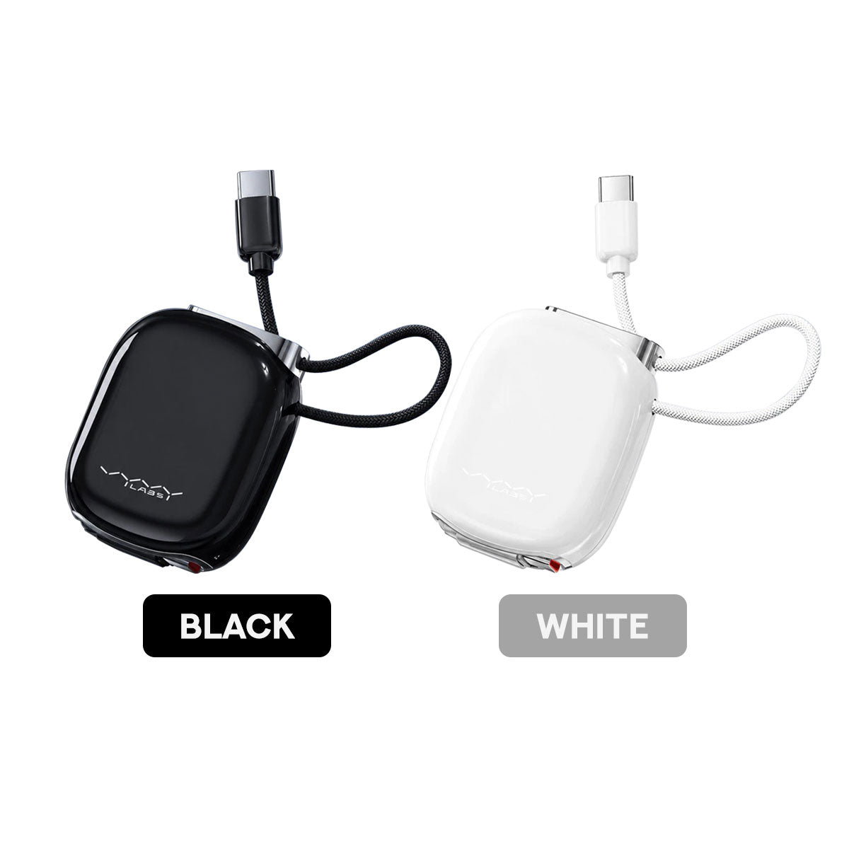 Vyvylabs Elegant Retractable Type-C to Type-C Cable 240W