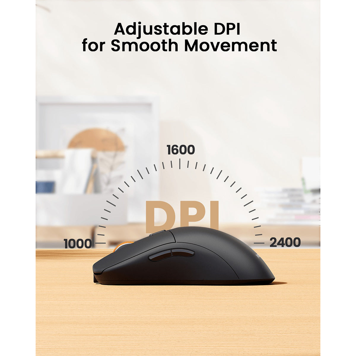 ProtoArc EM15 Bluetooth & 2.4G Dual Receiver Wireless Mouse (Black) (CP016268)
