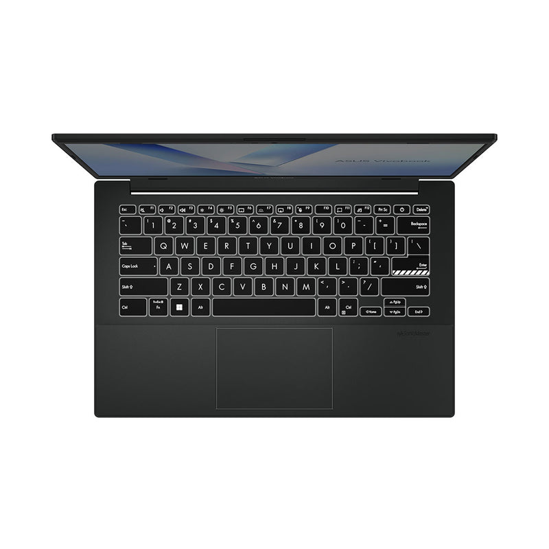Asus Vivobook Go 14 E1404FA-EB837WSM Laptop (Mixed Black) | 14" FHD (1920x1080) | Ryzen 5 7520U | 8GB RAM | 512GB SSD | AMD Radeon Graphics | Windows 11 Home | Microsoft Office Home 2024 + Microsoft 365 Basic + Asus AP4600 Backpack