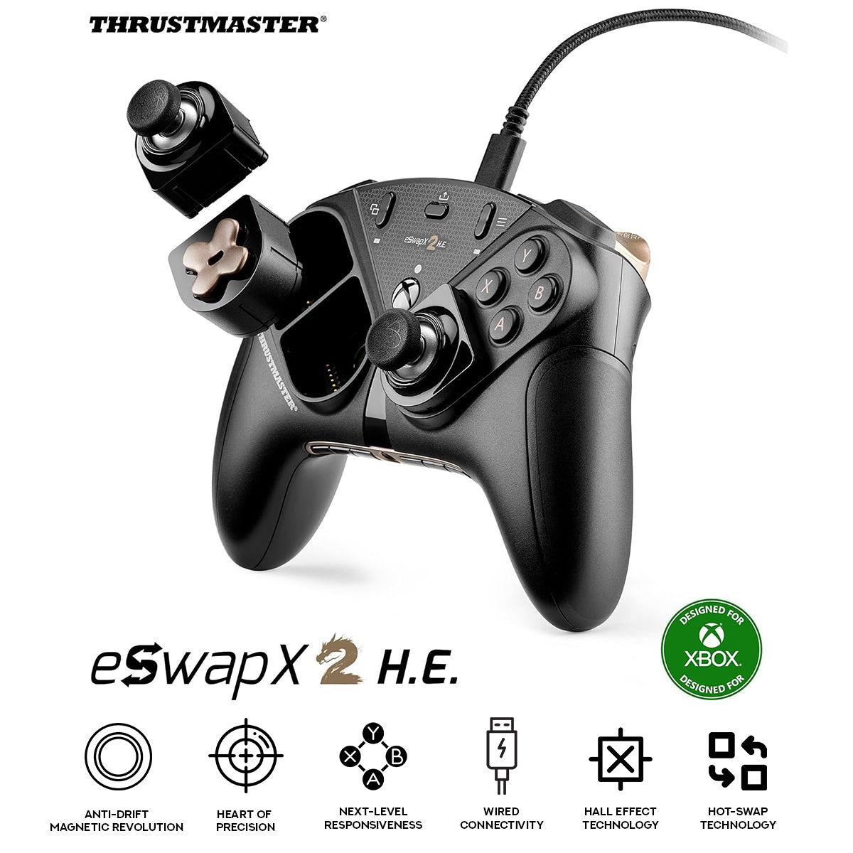 Thrustmaster eSwap X 2 H.E. Controller for Xbox Series X/S/ XboxOne/ Windows 10/11 (4460325)