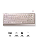 MCHOSE Ace 68 GT RGB Hot-Swappable Gaming Keyboard (Light Gold Powder)