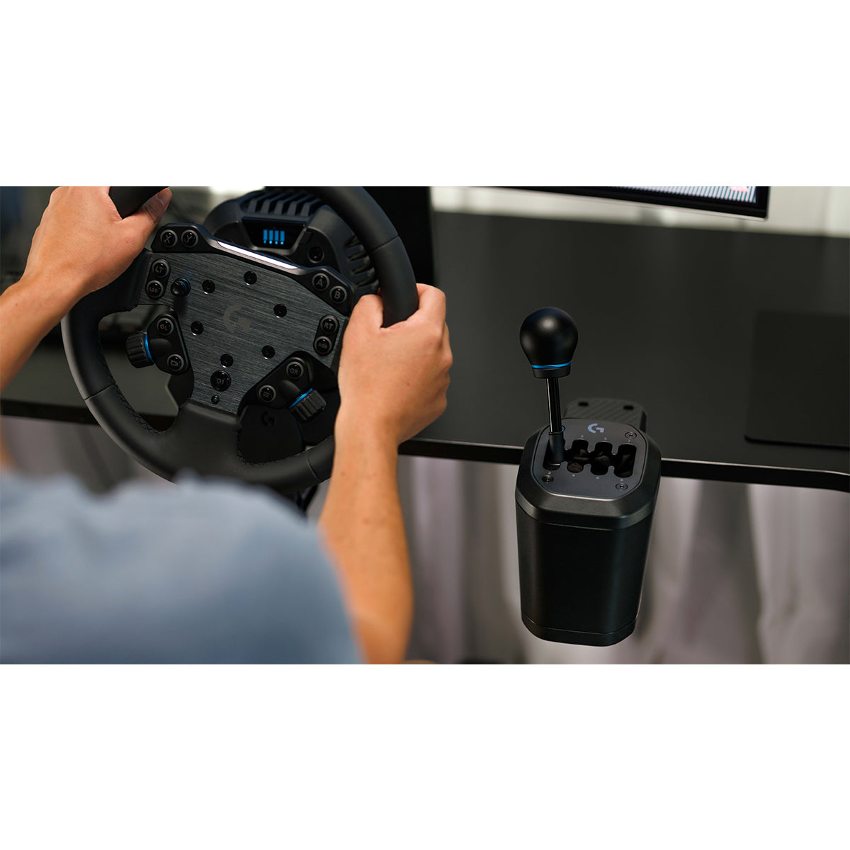 Logitech RS H-Shifter for PC/Playstation/Xbox (Black) (941-000321)