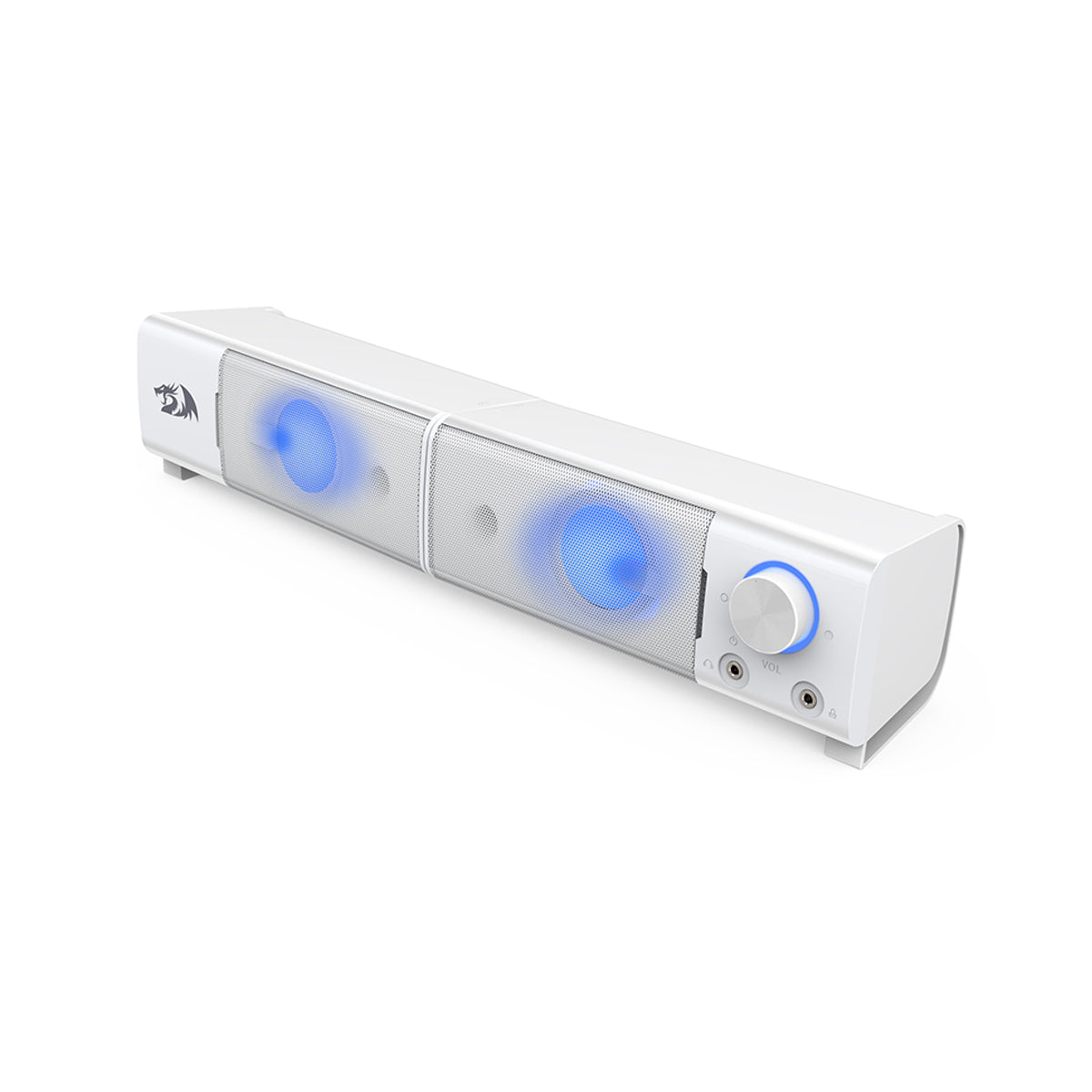 Redragon GS550W Orpheus Stereo Gaming Speaker/Sound Bar (White)