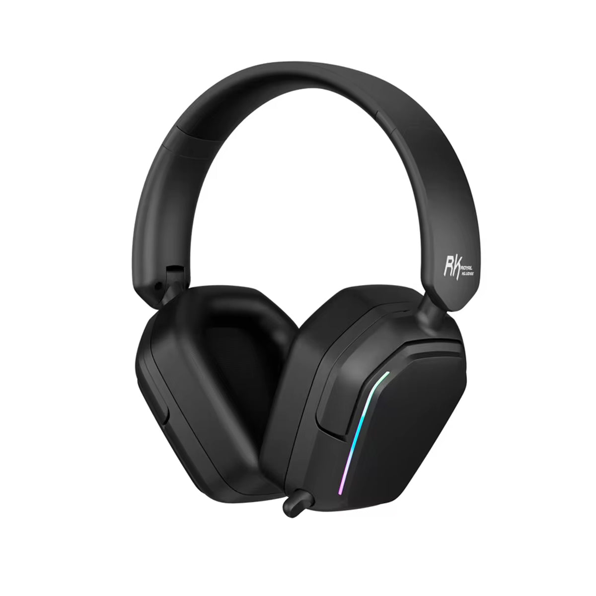 Royal Kludge RK HG101 RGB Tri-Mode Gaming Headphone (Matte Black, Platinum Grey, Berry Red, Pink)