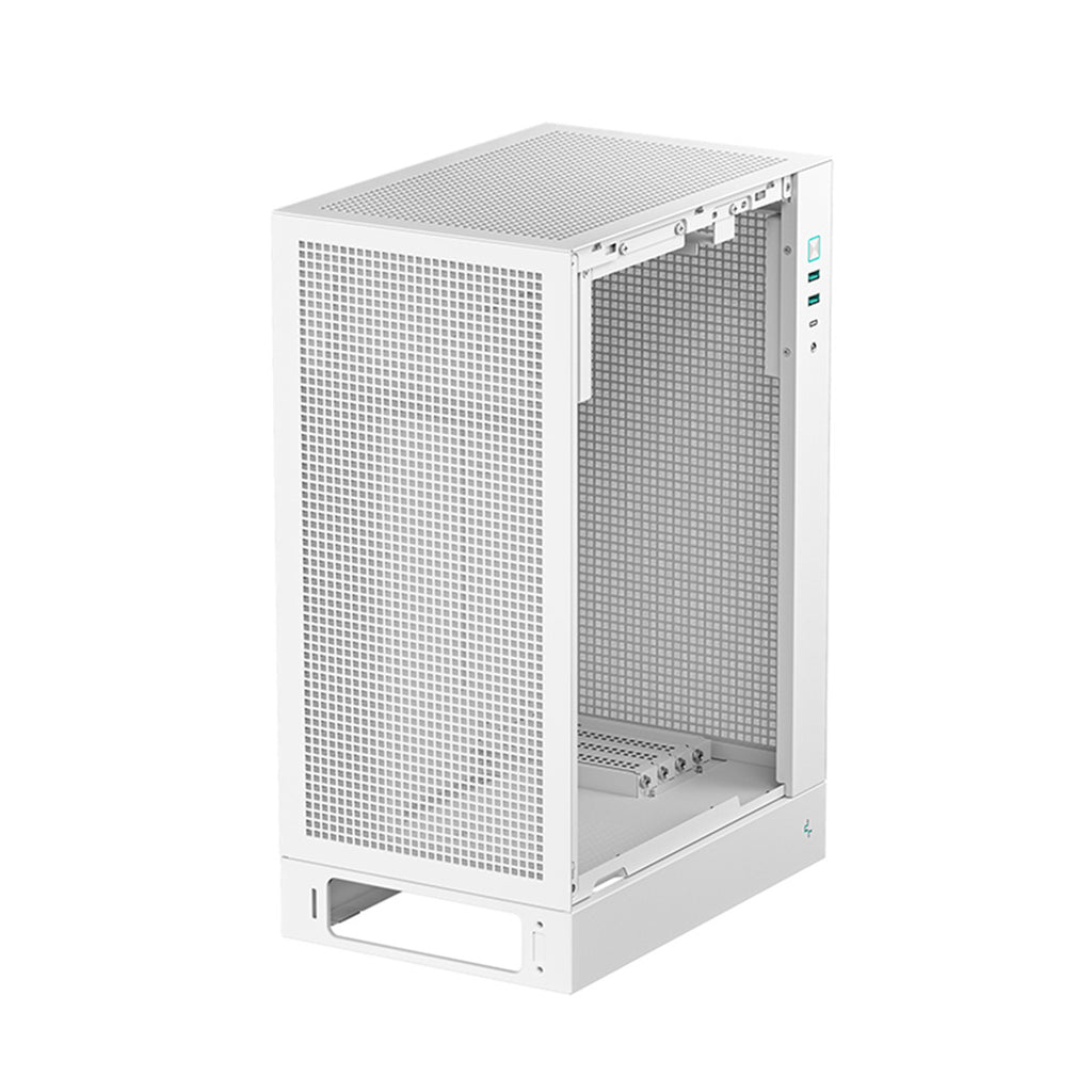 Ch170 Plus DeepCool CH170 Plus Vertical M-ATX Compact Case (Black, White)
