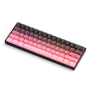 MonsGeek FUN60 Pro SP Shine-Through Black & Pink Gradient Multi-Mode RGB Mechanical Keyboard
