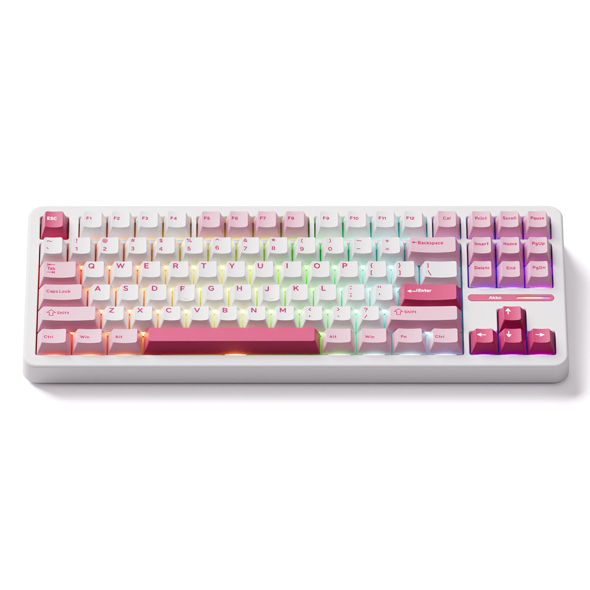 Akko TAC87 Prunus Lannesiana Multi-Mode RGB Hot-Swappable Mechanical Keyboard