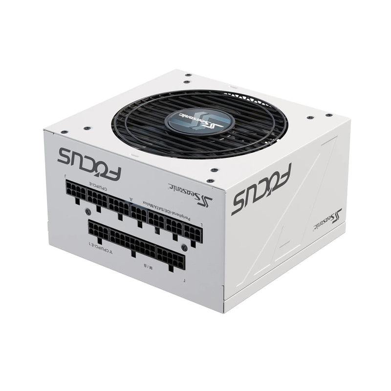 Seasonic Focus GX-750 ATX 3 750W 80+ Gold ATX 3.1 & PCIe Gen 5 Fully Modular Power Supply (White) (SRP-FGX751-A5A32SF)
