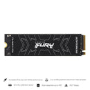 Kingston Fury Renegade 2TB PCIE 4.0 NVME M.2 Internal Gaming SSD (SFYRD/2000G)