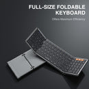 ProtoArc XK01 Foldable Full-Size Bluetooth Keyboard (Space Grey)