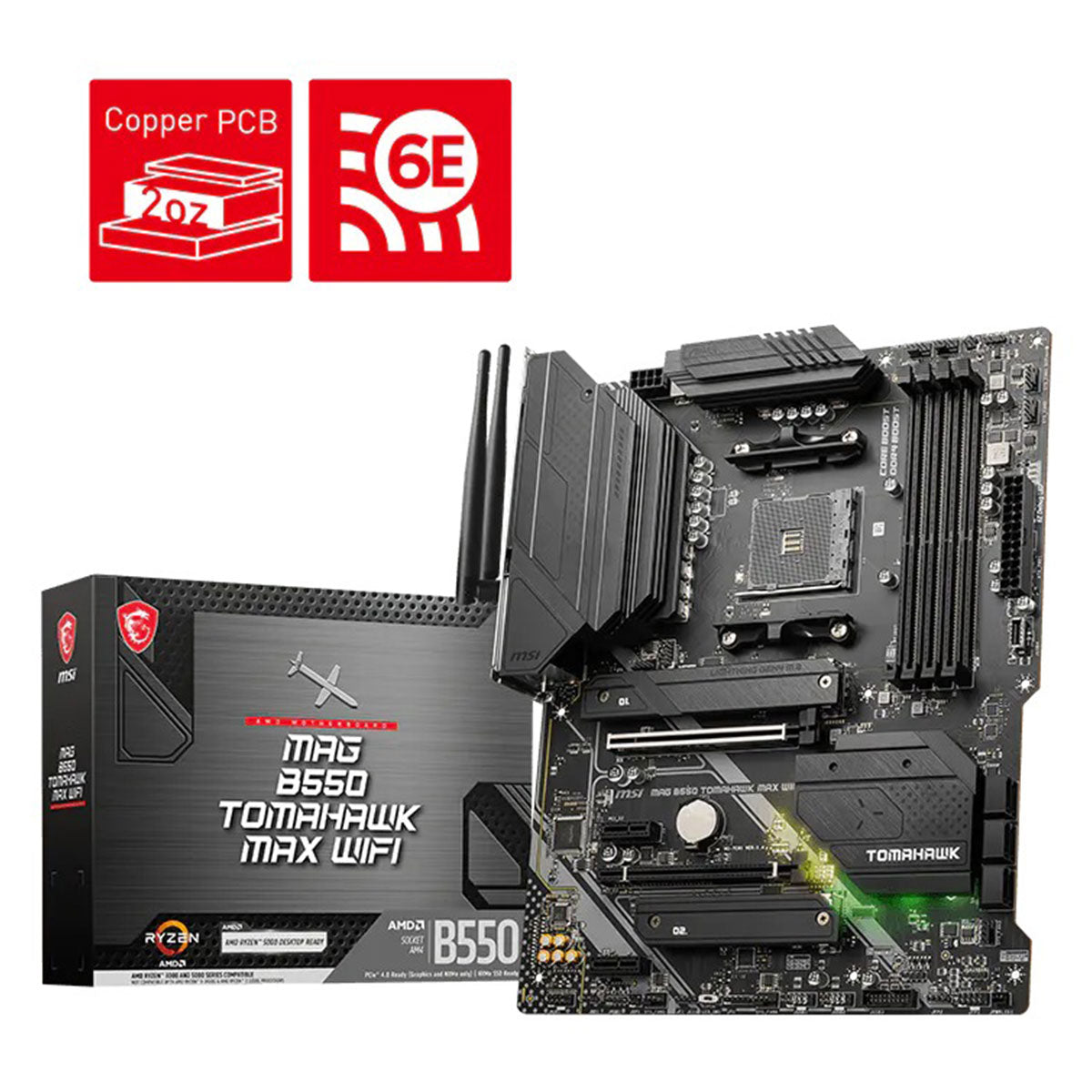 MSI MAG B550 Tomahawk WiFi DDR4 AMD Motherboard