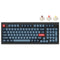 Keychron V5 Max QMK/Via Fully-Assembled W/ Knob RGB Backlit Hot-Swappable 96% Wireless Custom Mechanical Keyboard - Carbon Black