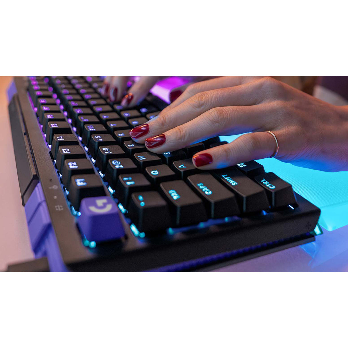 Logitech G512 X 98 Dual Swap TMR Analog/Mechanical 8k Gaming Keyboard (Black) (920-013988)