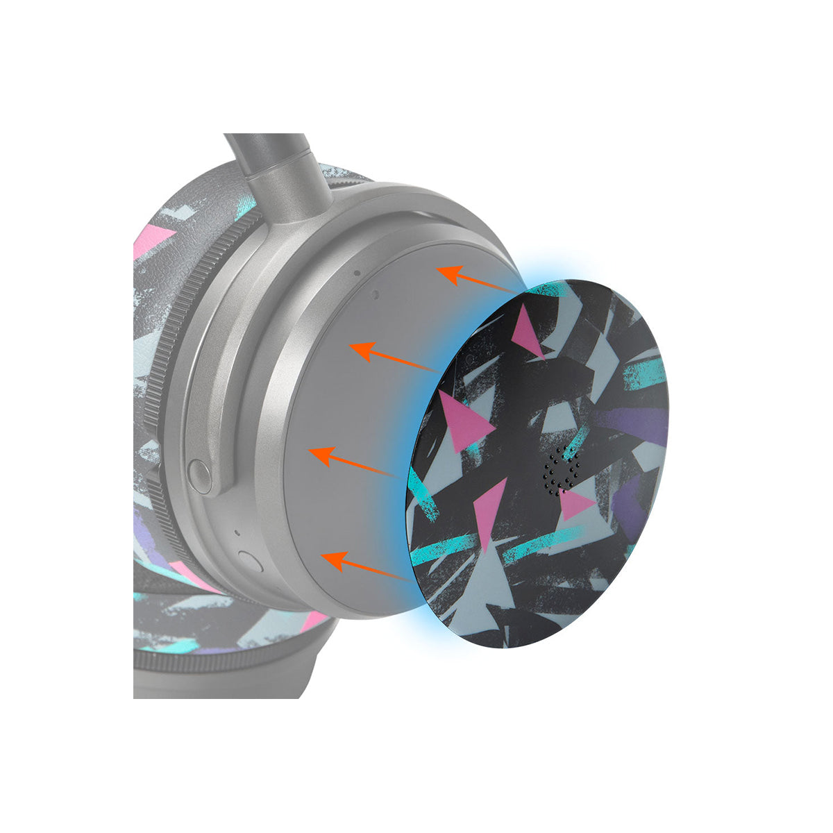 Wicked Cushions WC Side Speaker Plates for Audeze Maxwell 2 Headsets