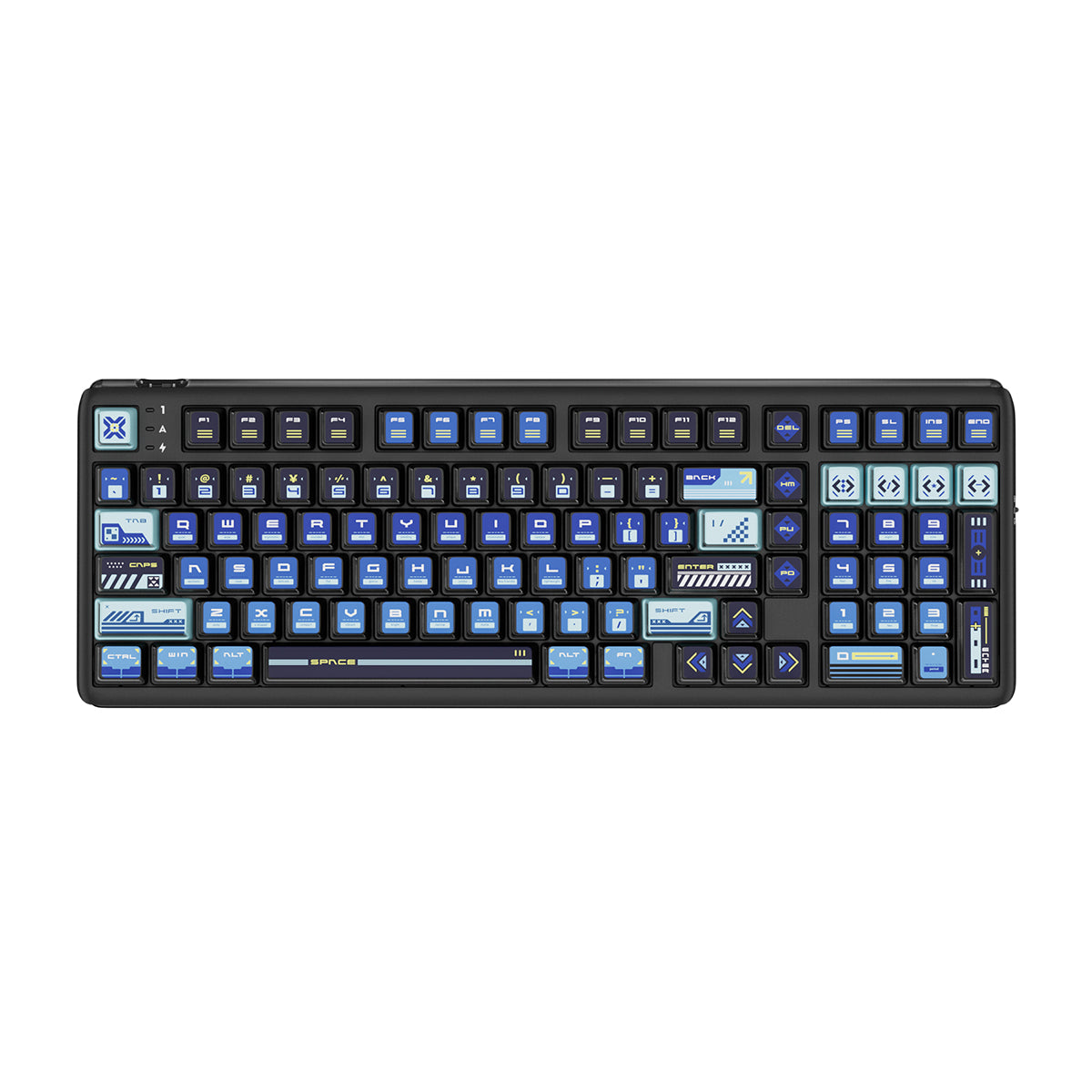 Royal Kludge RK R99 Tri-Mode RGB 101 Keys Hot-Swappable Mechanical Keyboard Slide (Cream Switch)