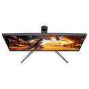 AOC U27G4/71 27" UHD (3840x2160) Dual Mode (FHD @ 320Hz or UHD @ 160Hz) 0.5ms MPRT Adaptive-Sync Fast IPS Gaming Monitor with Tilt, Pivot, Swivel & Height Adjustment (Black/Red)