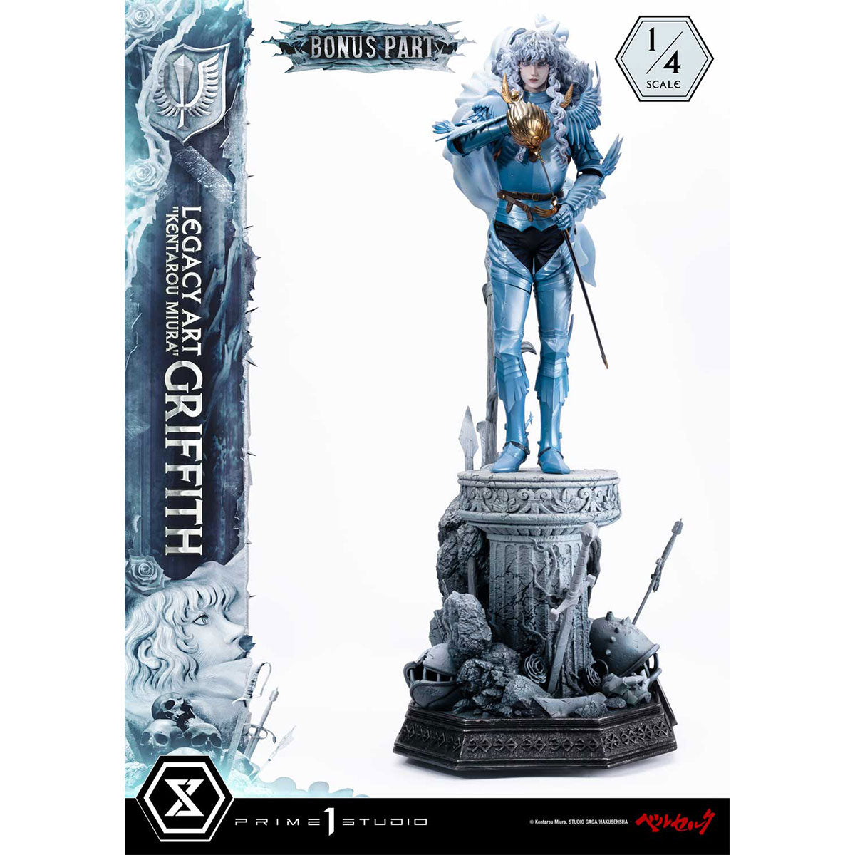Legacy Art "Kentarou Miura" Berserk Griffith 1/4 Scale