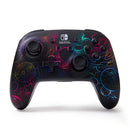 PowerA Lumectra Enhanced Wireless Controller For Nintendo Switch (Galactic Vortex)