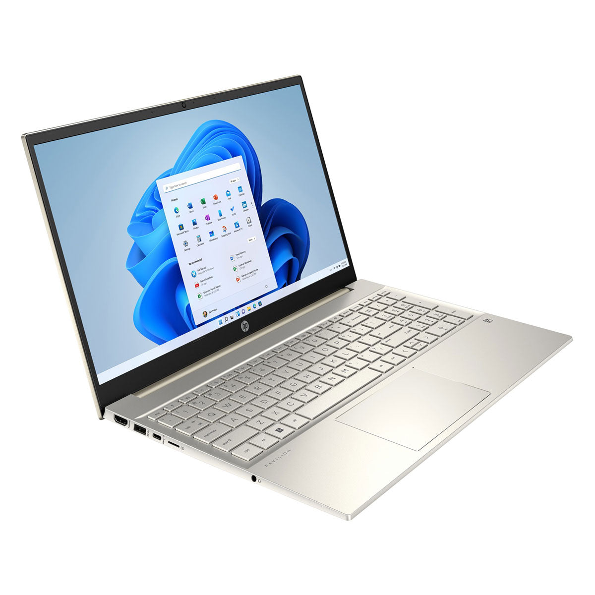 HP Pavilion 15-EG3126TU Laptop (Warm Gold) | 15.6" FHD (1920x1080) | i5-1335U | 16GB RAM | 512GB SSD | Intel Iris Xe | Windows 11 Home | MS Office Home & Student 2021 | HP Prelude Topload Bag