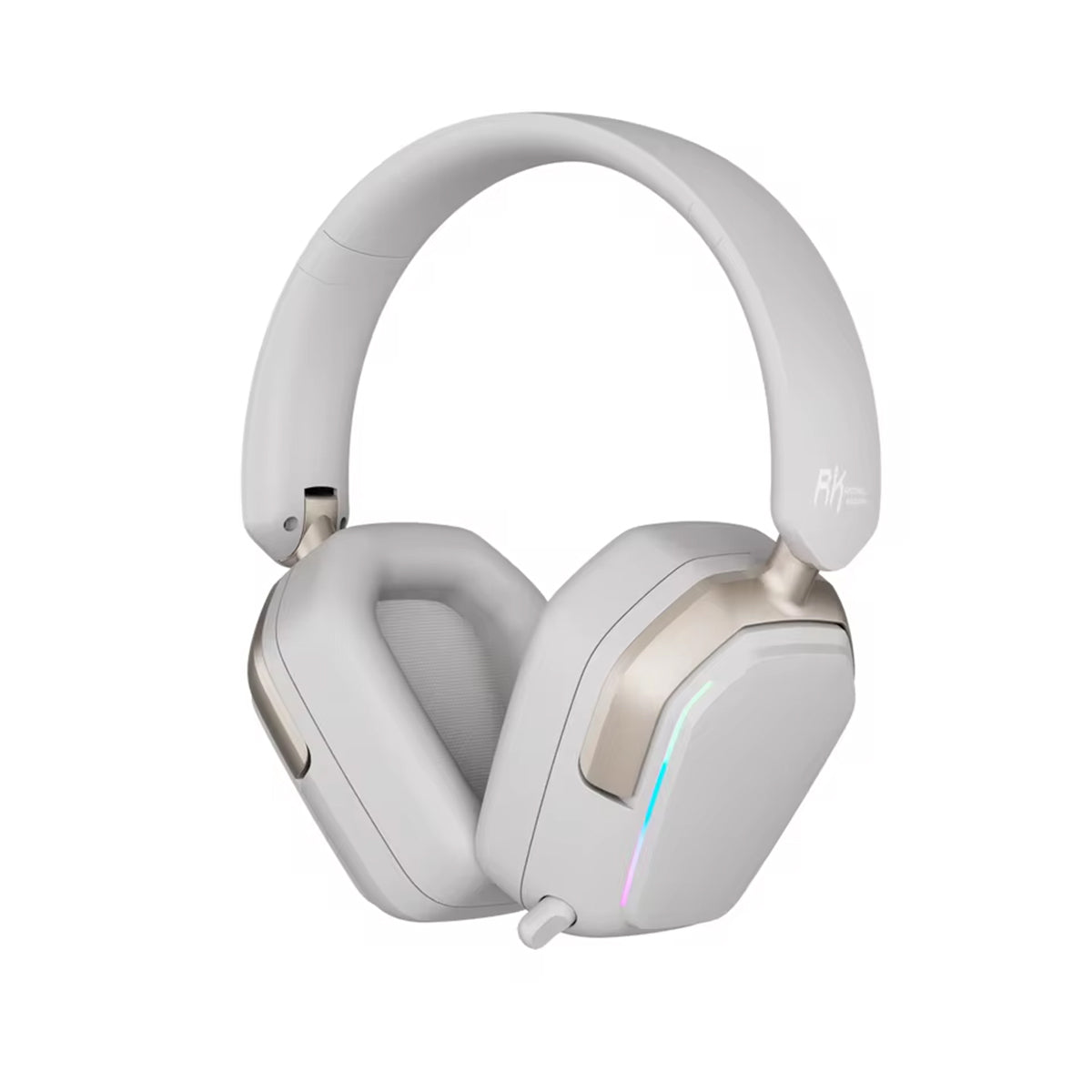 Royal Kludge RK HG101 RGB Tri-Mode Gaming Headphone (Matte Black, Platinum Grey, Berry Red, Pink)