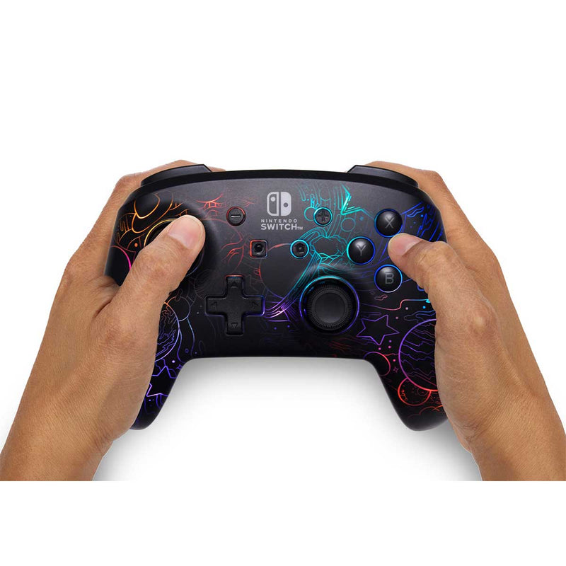 PowerA Lumectra Enhanced Wireless Controller For Nintendo Switch (Galactic Vortex)